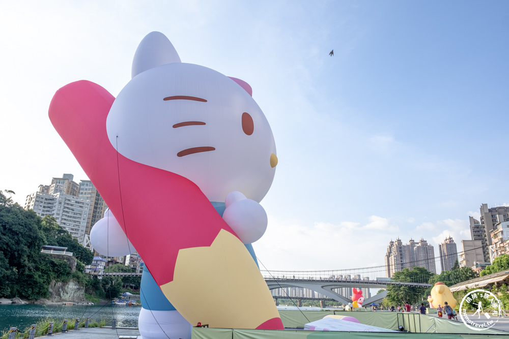 2023碧潭三麗鷗地景藝術展|繼碧潭水舞後，碧潭東岸廣場最熱鬧活動登場！(有捷運.交通停車.展出期間)