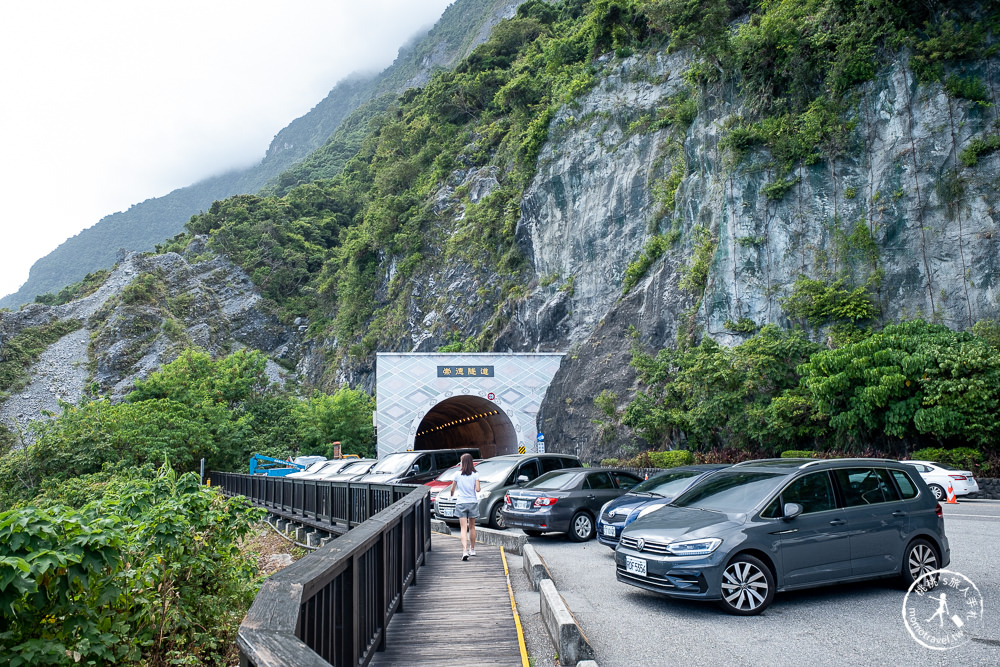 花蓮秀林景點》清水斷崖│崇德隧道口停車即可眺望蘇花公路鬼斧神工的山海景觀