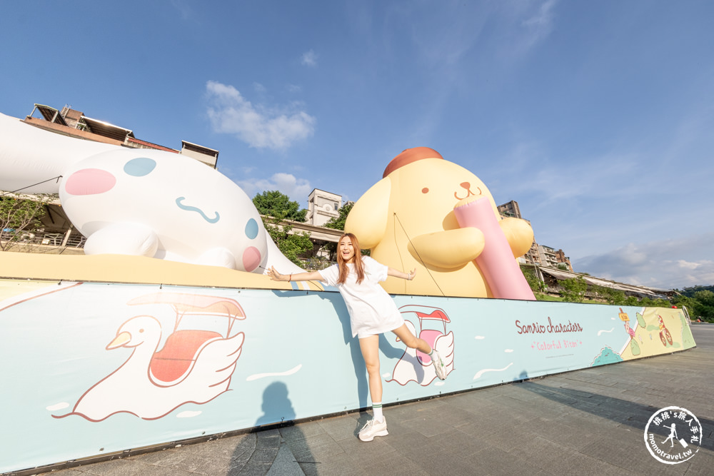 2023碧潭三麗鷗地景藝術展|繼碧潭水舞後，碧潭東岸廣場最熱鬧活動登場！(有捷運.交通停車.展出期間)