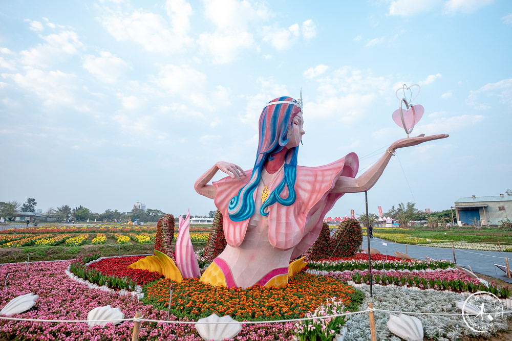 2021桃園彩色海芋季 海洋奇芋記│巨大美人魚花海地景登場！交通停車接駁車、展期時間資訊詳細介紹