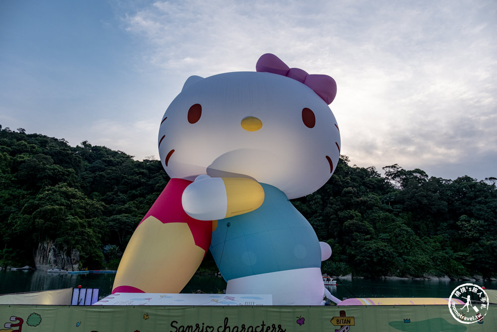 2023碧潭三麗鷗地景藝術展|繼碧潭水舞後，碧潭東岸廣場最熱鬧活動登場！(有捷運.交通停車.展出期間)