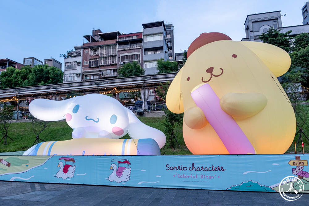 2023碧潭三麗鷗地景藝術展|繼碧潭水舞後，碧潭東岸廣場最熱鬧活動登場！(有捷運.交通停車.展出期間)