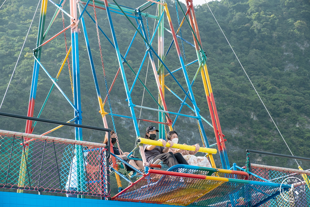 宜蘭南澳景點》澳花漢本海洋驛站│高空海景IRIS鞦韆 獨享海天一線美景