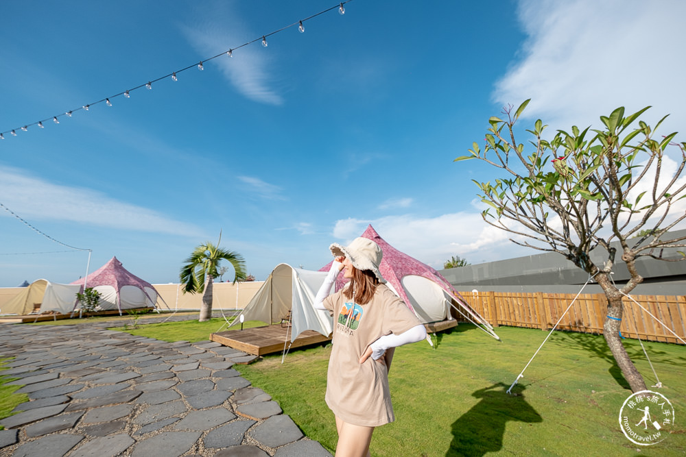 台中清水住宿|蟬說：夕陽漫漫|免裝備豪華露營-高美濕地生態露營 獨享最美夕陽！