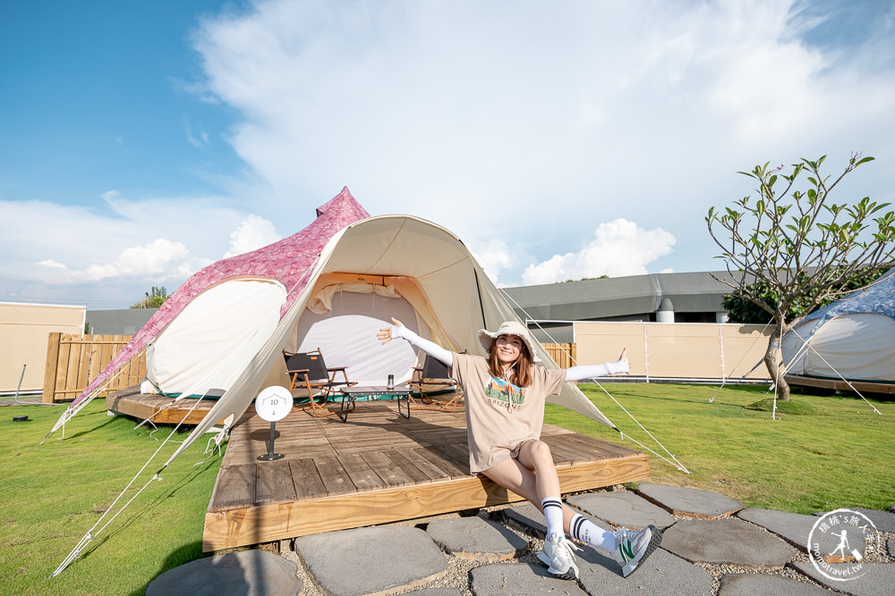 台中清水住宿|蟬說：夕陽漫漫|免裝備豪華露營-高美濕地生態露營 獨享最美夕陽！