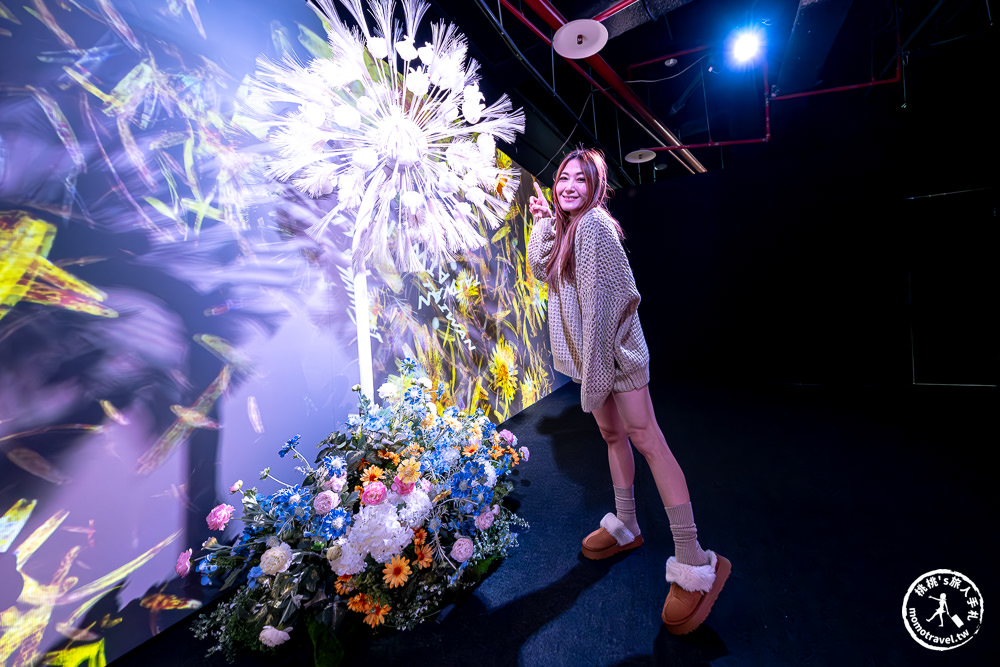 台北展覽|𝐍𝐀𝐊𝐄𝐃 𝐅𝐋𝐎𝐖𝐄𝐑𝐒 花之舞光影展|沉浸式花園探險 一窺神秘花朵微觀世界(展期.門票.周邊商品)