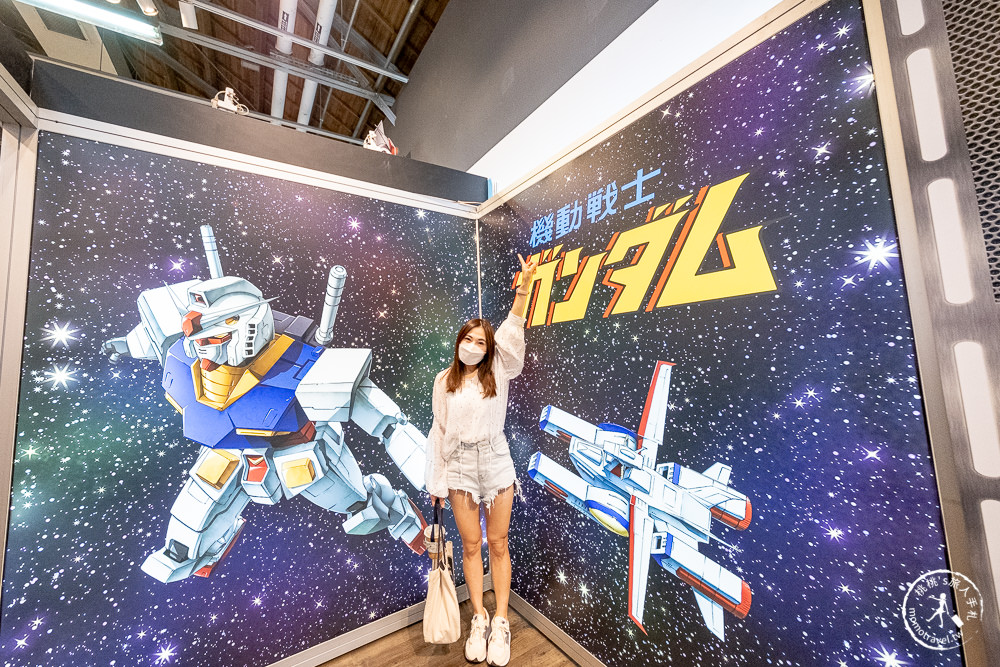 快閃店》鋼彈路跑GUNDAM RUN TAIPE限定快閃店(免門票)│210公分巨型初鋼RX-78-2經典登場 (展期.看點.商品價格)