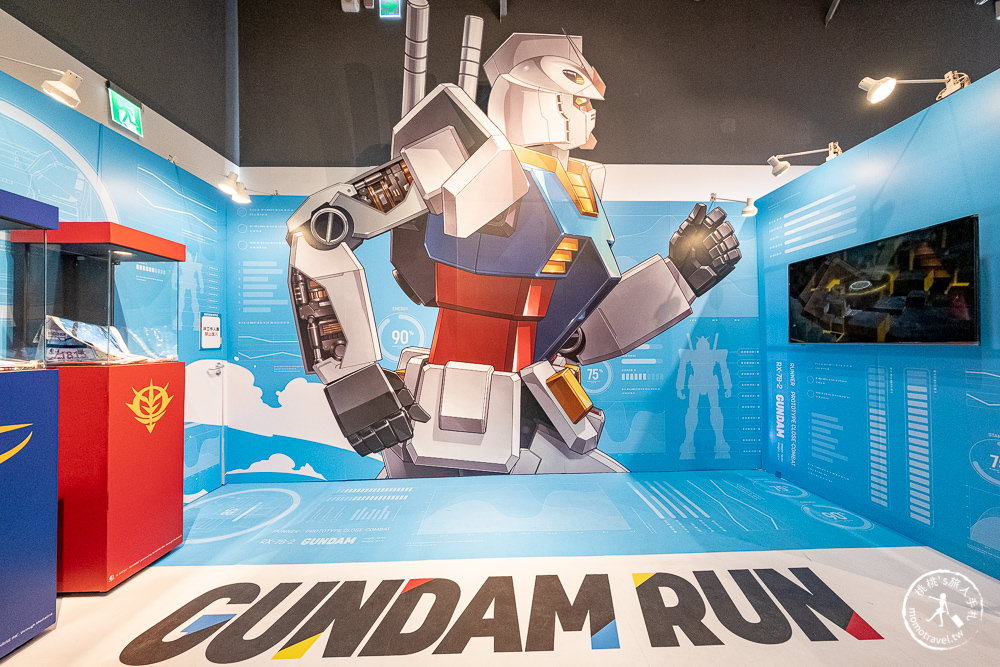 快閃店》鋼彈路跑GUNDAM RUN TAIPE限定快閃店(免門票)│210公分巨型初鋼RX-78-2經典登場 (展期.看點.商品價格)