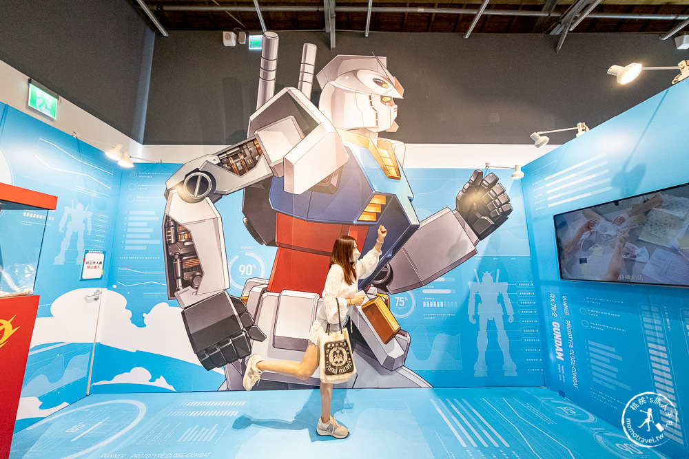 快閃店》鋼彈路跑GUNDAM RUN TAIPE限定快閃店(免門票)│210公分巨型初鋼RX-78-2經典登場 (展期.看點.商品價格)