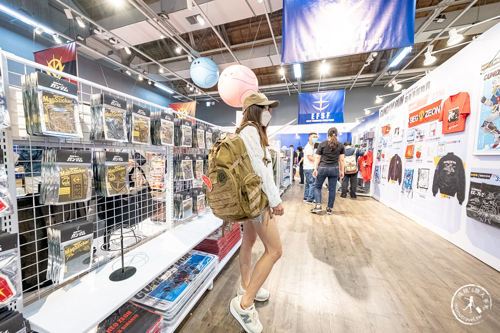快閃店》鋼彈路跑GUNDAM RUN TAIPE限定快閃店(免門票)│210公分巨型初鋼RX-78-2經典登場 (展期.看點.商品價格)