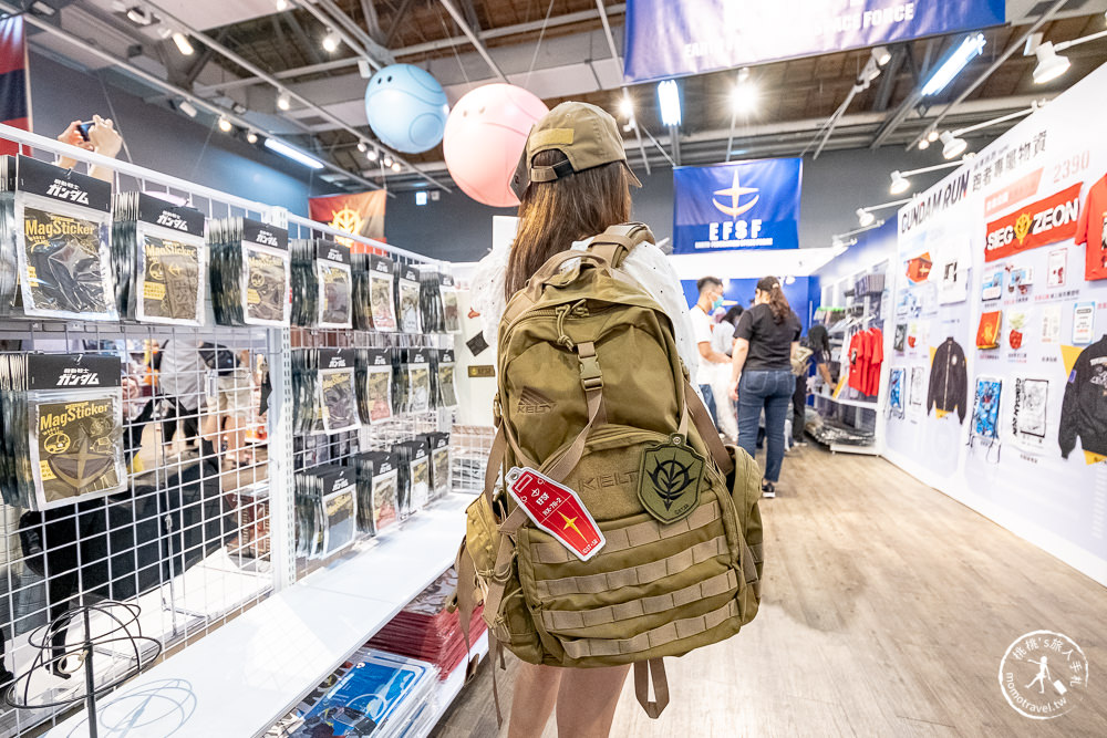 快閃店》鋼彈路跑GUNDAM RUN TAIPE限定快閃店(免門票)│210公分巨型初鋼RX-78-2經典登場 (展期.看點.商品價格)