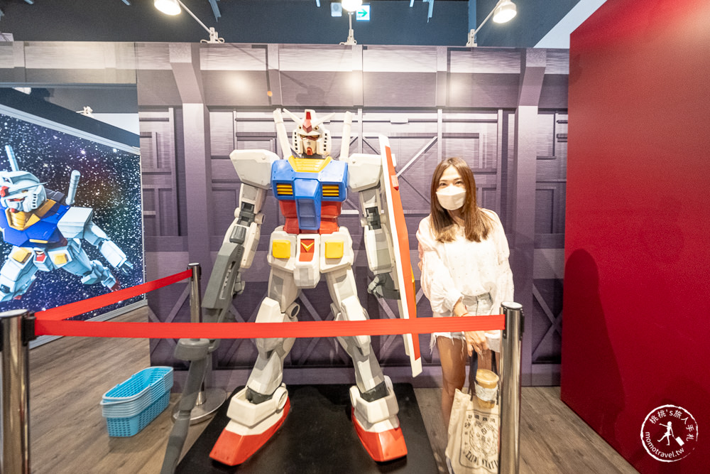 快閃店》鋼彈路跑GUNDAM RUN TAIPE限定快閃店(免門票)│210公分巨型初鋼RX-78-2經典登場 (展期.看點.商品價格)