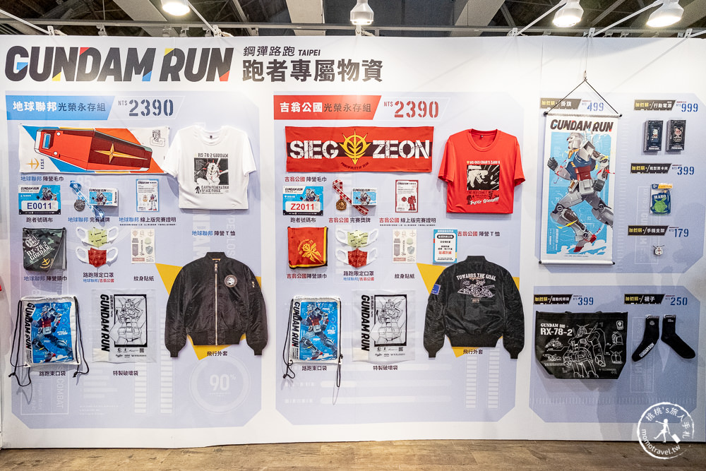 快閃店》鋼彈路跑GUNDAM RUN TAIPE限定快閃店(免門票)│210公分巨型初鋼RX-78-2經典登場 (展期.看點.商品價格)