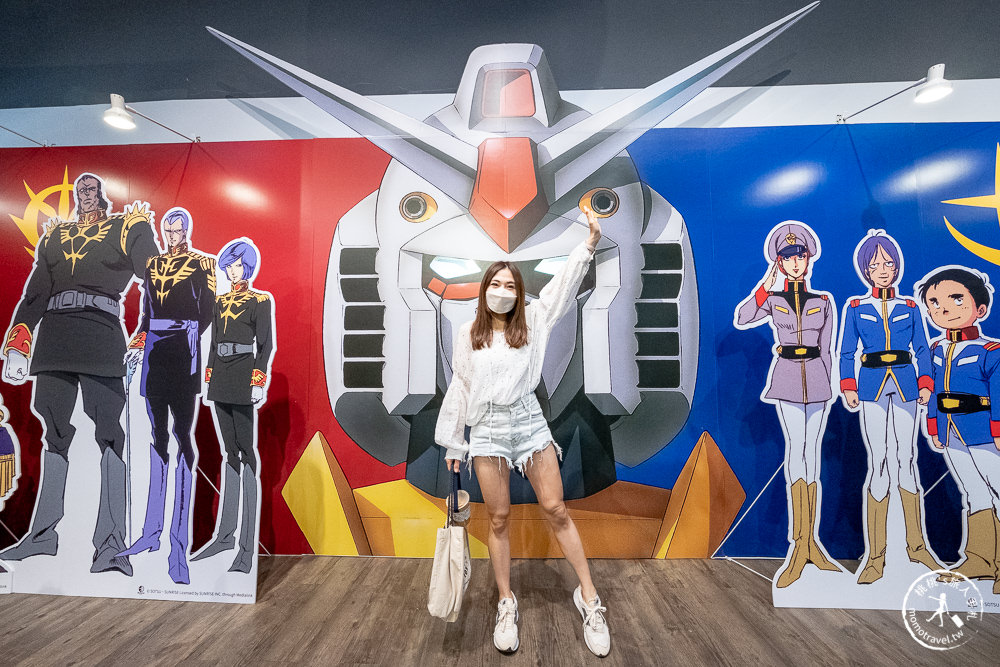 快閃店》鋼彈路跑GUNDAM RUN TAIPE限定快閃店(免門票)│210公分巨型初鋼RX-78-2經典登場 (展期.看點.商品價格)