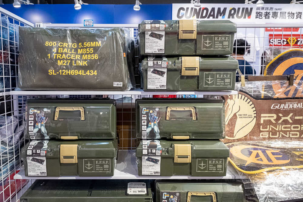 快閃店》鋼彈路跑GUNDAM RUN TAIPE限定快閃店(免門票)│210公分巨型初鋼RX-78-2經典登場 (展期.看點.商品價格)