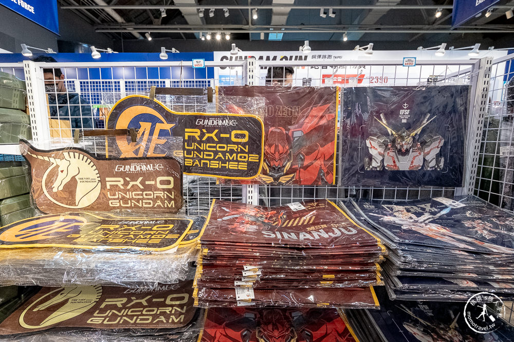 快閃店》鋼彈路跑GUNDAM RUN TAIPE限定快閃店(免門票)│210公分巨型初鋼RX-78-2經典登場 (展期.看點.商品價格)