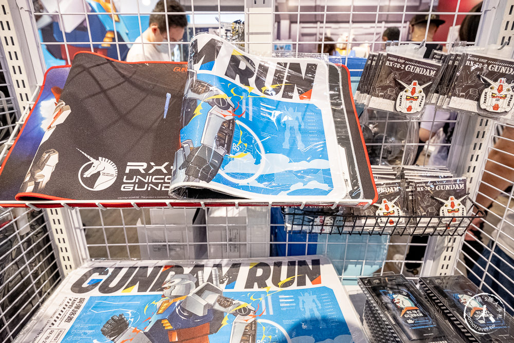 快閃店》鋼彈路跑GUNDAM RUN TAIPE限定快閃店(免門票)│210公分巨型初鋼RX-78-2經典登場 (展期.看點.商品價格)