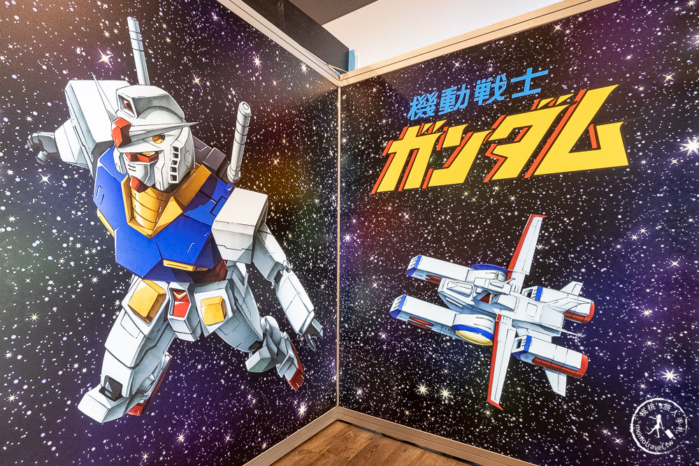 快閃店》鋼彈路跑GUNDAM RUN TAIPE限定快閃店(免門票)│210公分巨型初鋼RX-78-2經典登場 (展期.看點.商品價格)