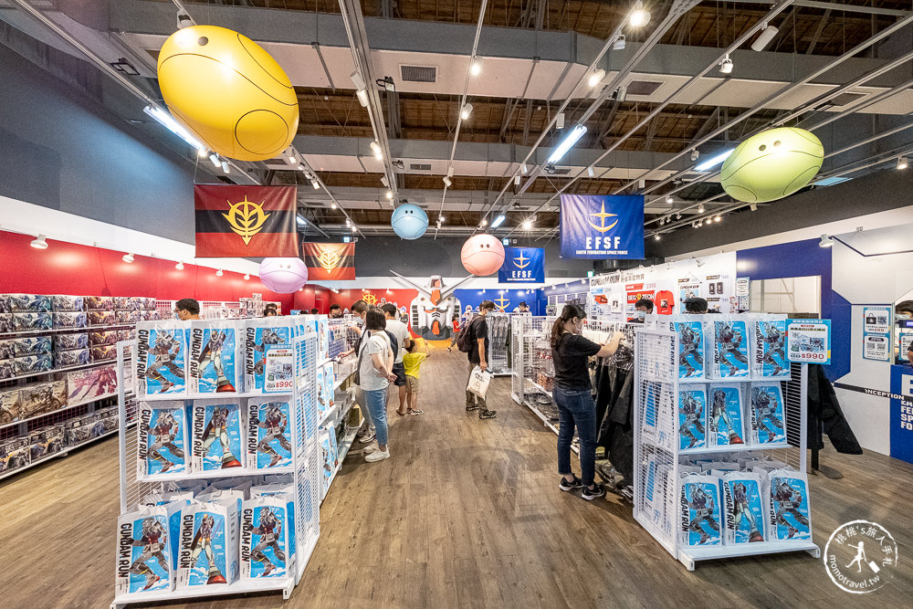 快閃店》鋼彈路跑GUNDAM RUN TAIPE限定快閃店(免門票)│210公分巨型初鋼RX-78-2經典登場 (展期.看點.商品價格)
