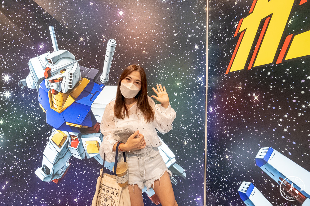 快閃店》鋼彈路跑GUNDAM RUN TAIPE限定快閃店(免門票)│210公分巨型初鋼RX-78-2經典登場 (展期.看點.商品價格)