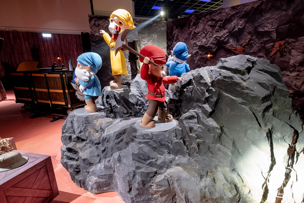 台北展覽》格林童話 白雪公主與七矮人特展│走入繪本的世界 搭上礦坑列車探險去(展期.購票.看點.商品介紹)
