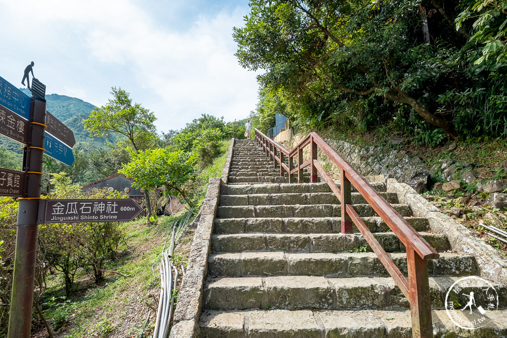 新北瑞芳景點》金瓜石黃金神社│步道鳥居石燈籠 重現百年遺跡