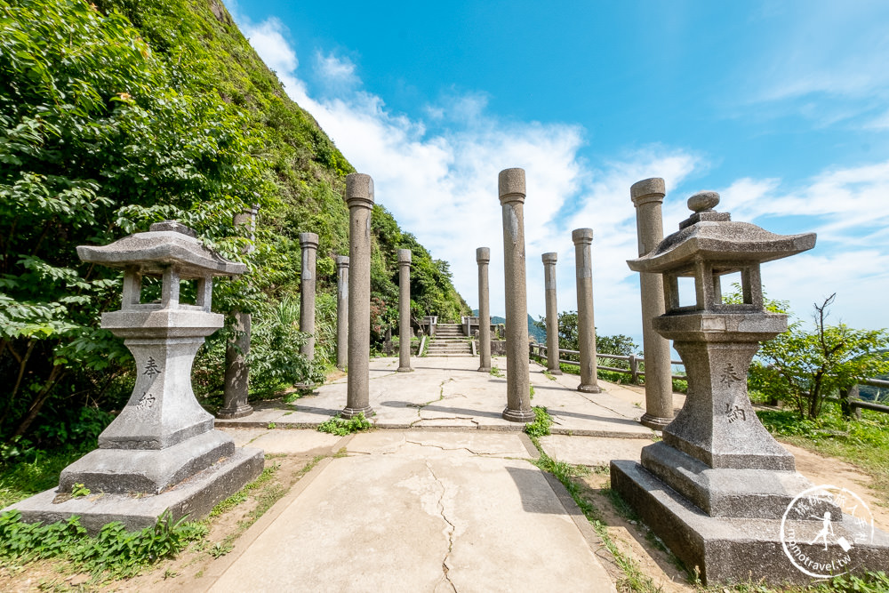 新北瑞芳景點》金瓜石黃金神社│步道鳥居石燈籠 重現百年遺跡