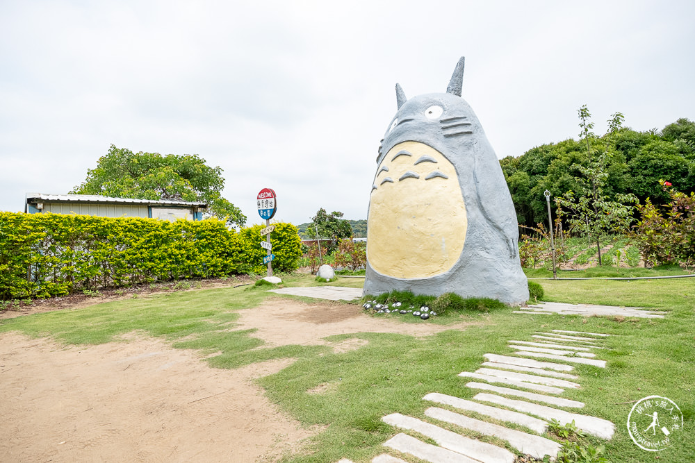 苗栗通霄景點|龍貓公車站(免門票)|西濱旁小路隱藏版打卡景點