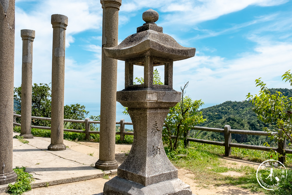 新北瑞芳景點》金瓜石黃金神社│步道鳥居石燈籠 重現百年遺跡
