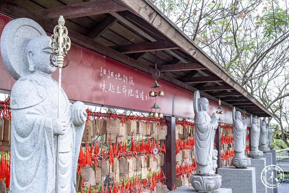 宜蘭員山景點|北后寺(免門票)-日式禪風落羽松庭園-五米高泥塑大佛.四大天王 靜謐莊嚴禮佛參訪推薦