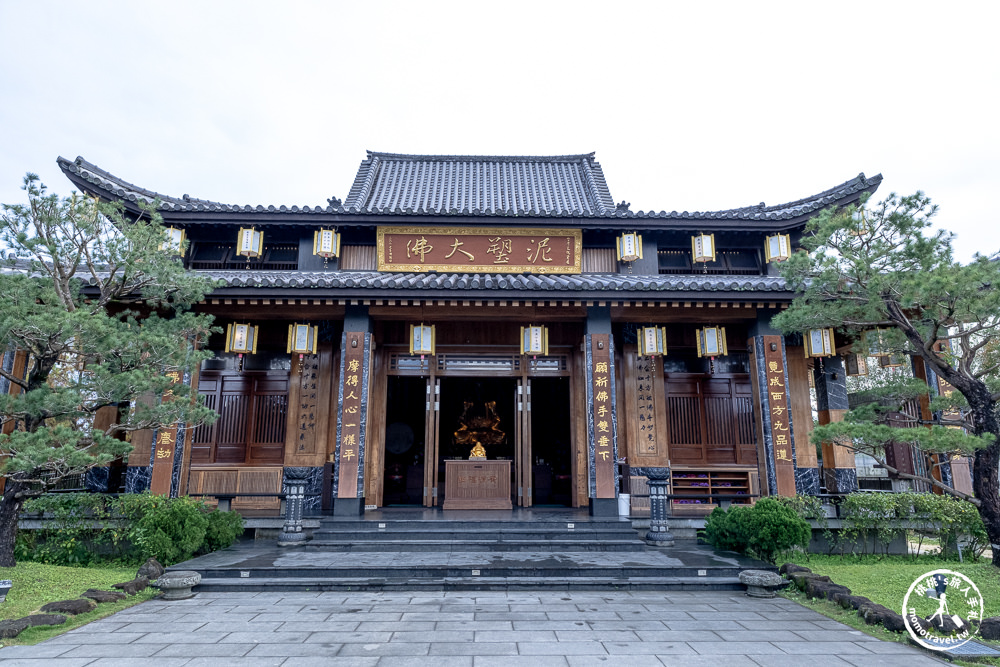 宜蘭員山景點|北后寺(免門票)-日式禪風落羽松庭園-五米高泥塑大佛.四大天王 靜謐莊嚴禮佛參訪推薦