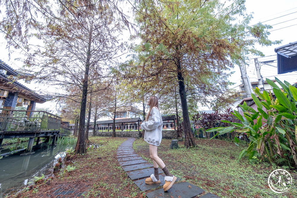 宜蘭員山景點|北后寺(免門票)-日式禪風落羽松庭園-五米高泥塑大佛.四大天王 靜謐莊嚴禮佛參訪推薦