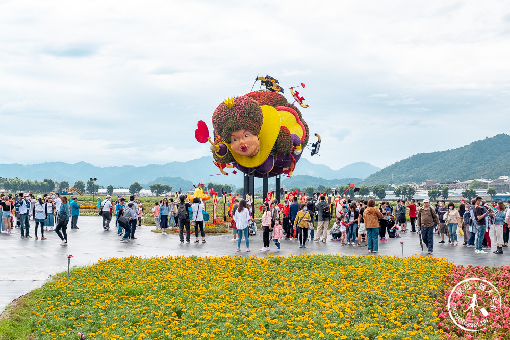 2020台中國際花毯節》愛麗絲花境探險│新社花海.日期時間.交通停車.接駁車地點.拍照看點介紹