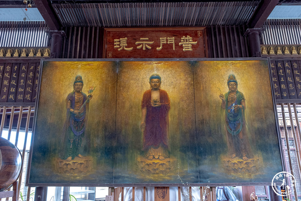 宜蘭員山景點|北后寺(免門票)-日式禪風落羽松庭園-五米高泥塑大佛.四大天王 靜謐莊嚴禮佛參訪推薦