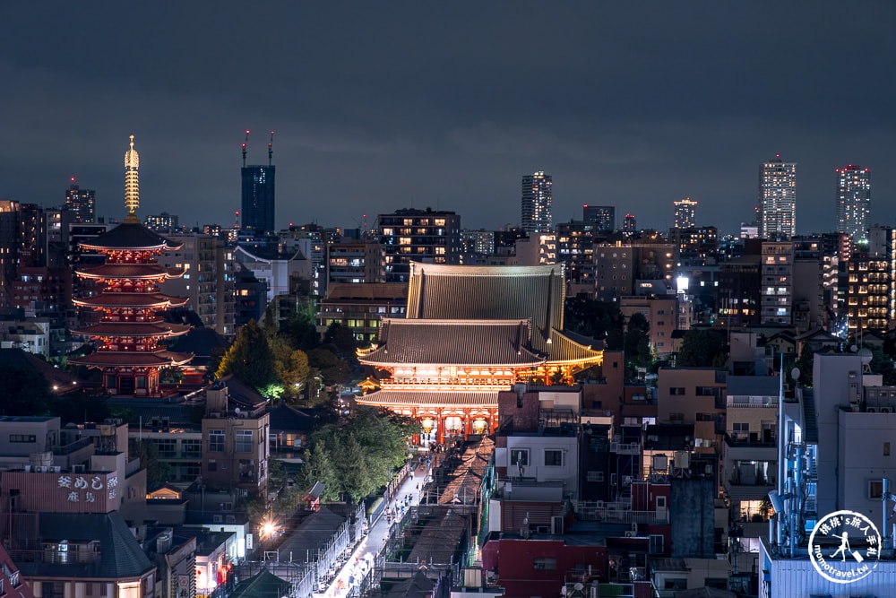 東京淺草景點|淺草文化觀光中心|免費夜景觀景台私房推薦