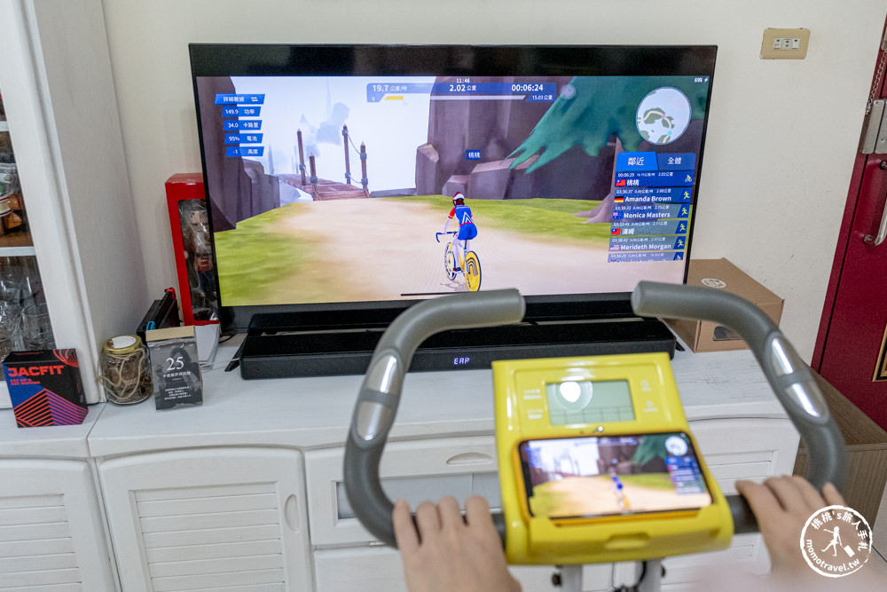 室內健身運動好物推薦|JBIKE室內單車智慧裝置|搭配App-Jacfit 體驗如線上遊戲般的運動過程