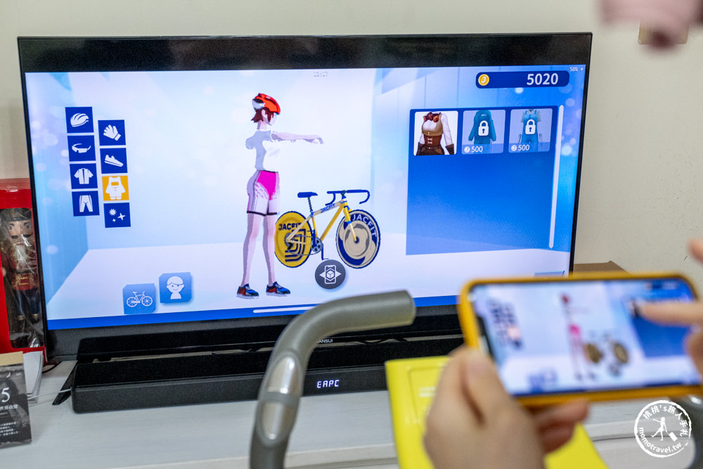 室內健身運動好物推薦|JBIKE室內單車智慧裝置|搭配App-Jacfit 體驗如線上遊戲般的運動過程
