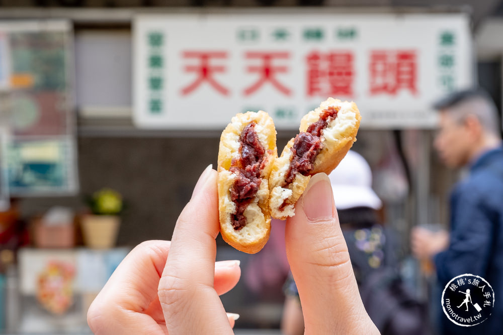 台中中區美食》天天饅頭│70年老店日本饅頭甜點。台中第二市場.越南法國麵包旁