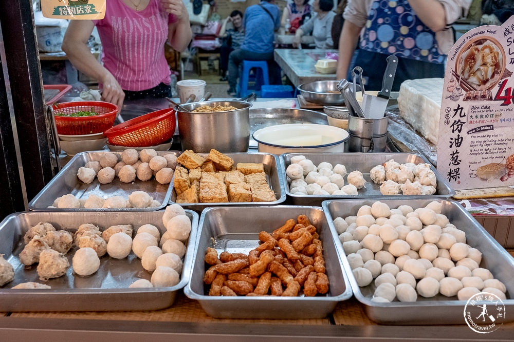 九份美食》老街郵局前油蔥粿│油蔥粿+丸子湯 新北瑞芳古早味必吃