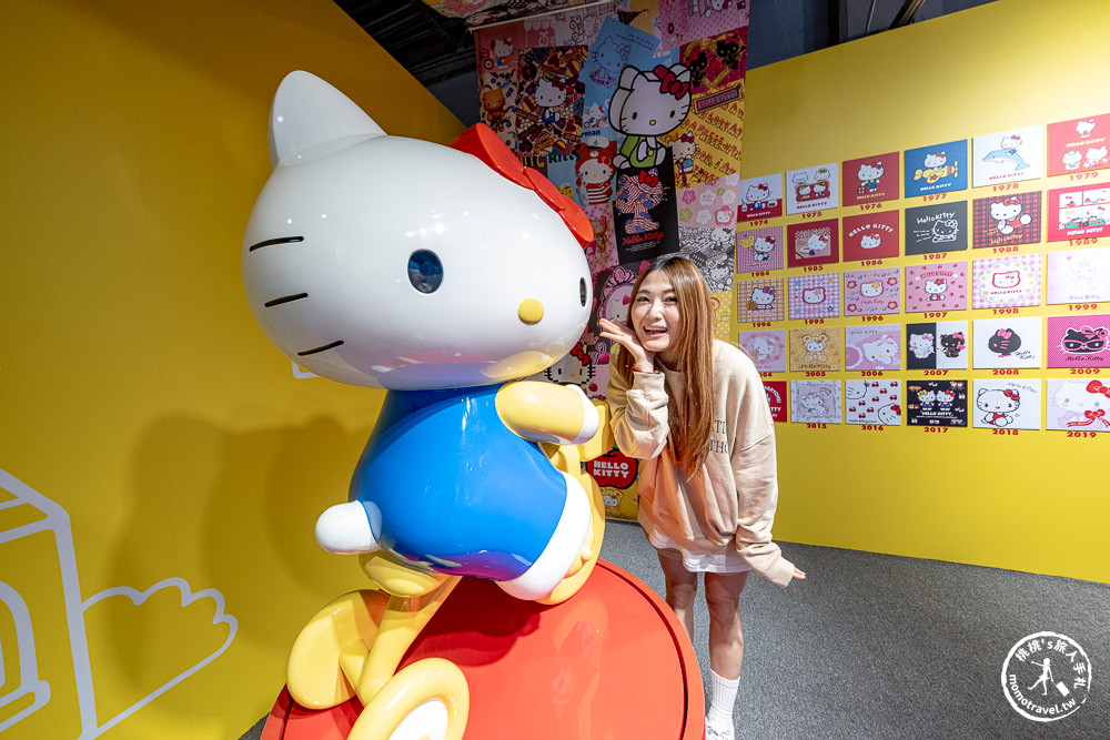 台北展覽|HELLO KITTY 50週年特展:與未來做朋友吧|衝破天花板!兩層樓高巨型Kitty 現身華山(展期.門票.周邊商品)