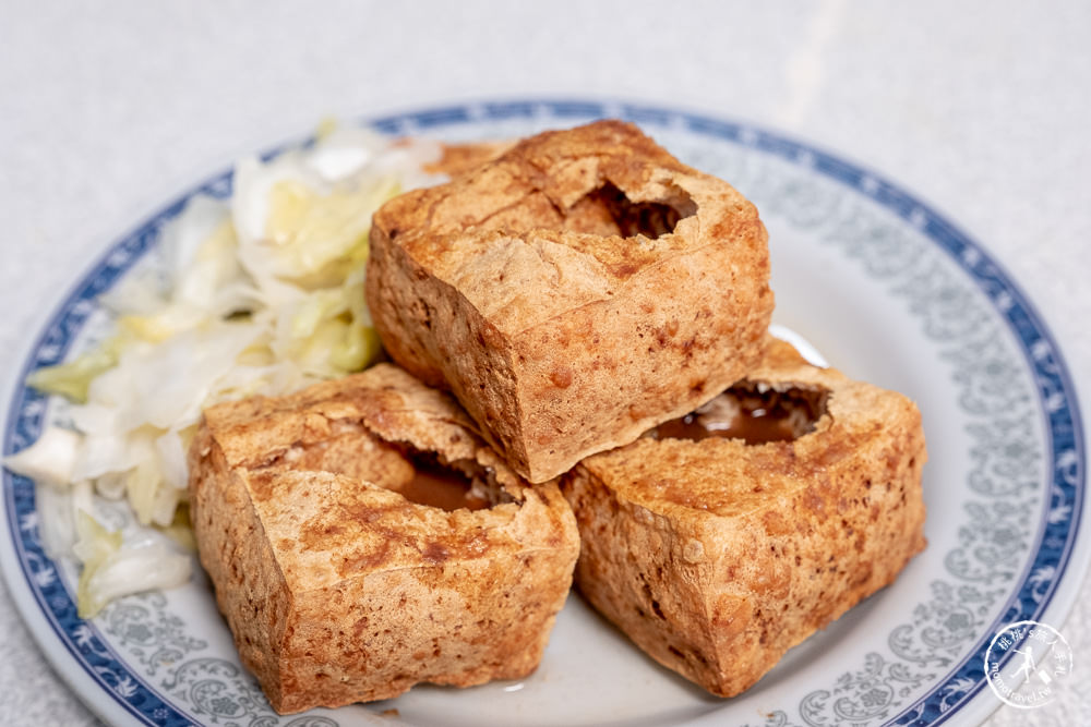 彰化田中美食|田中原橋頭臭豆腐|外酥內嫩完美搭配豬血湯