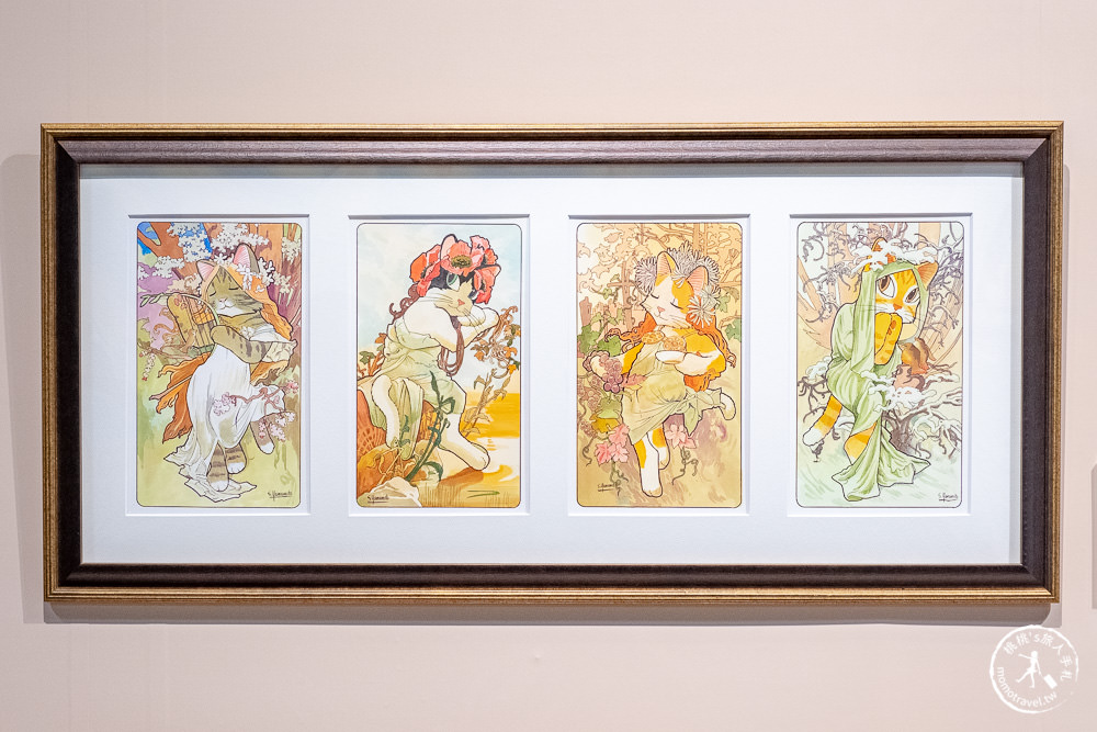 貓美術館-CATART貓之旅快閃店|世界名畫貓步登台北華山文創園區|系列周邊商品超好買