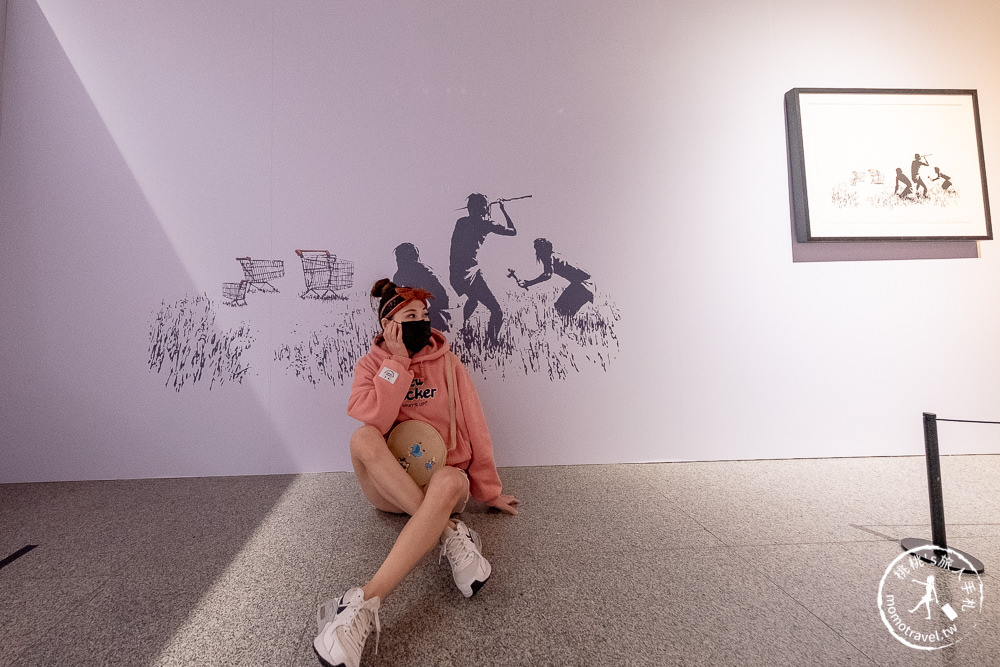 台北展覽》世界最神秘街頭塗鴉大師 班克斯展覽來台！│認證真跡就在I LOVE BANKSY特展(展期.購票.看點.商品介紹)