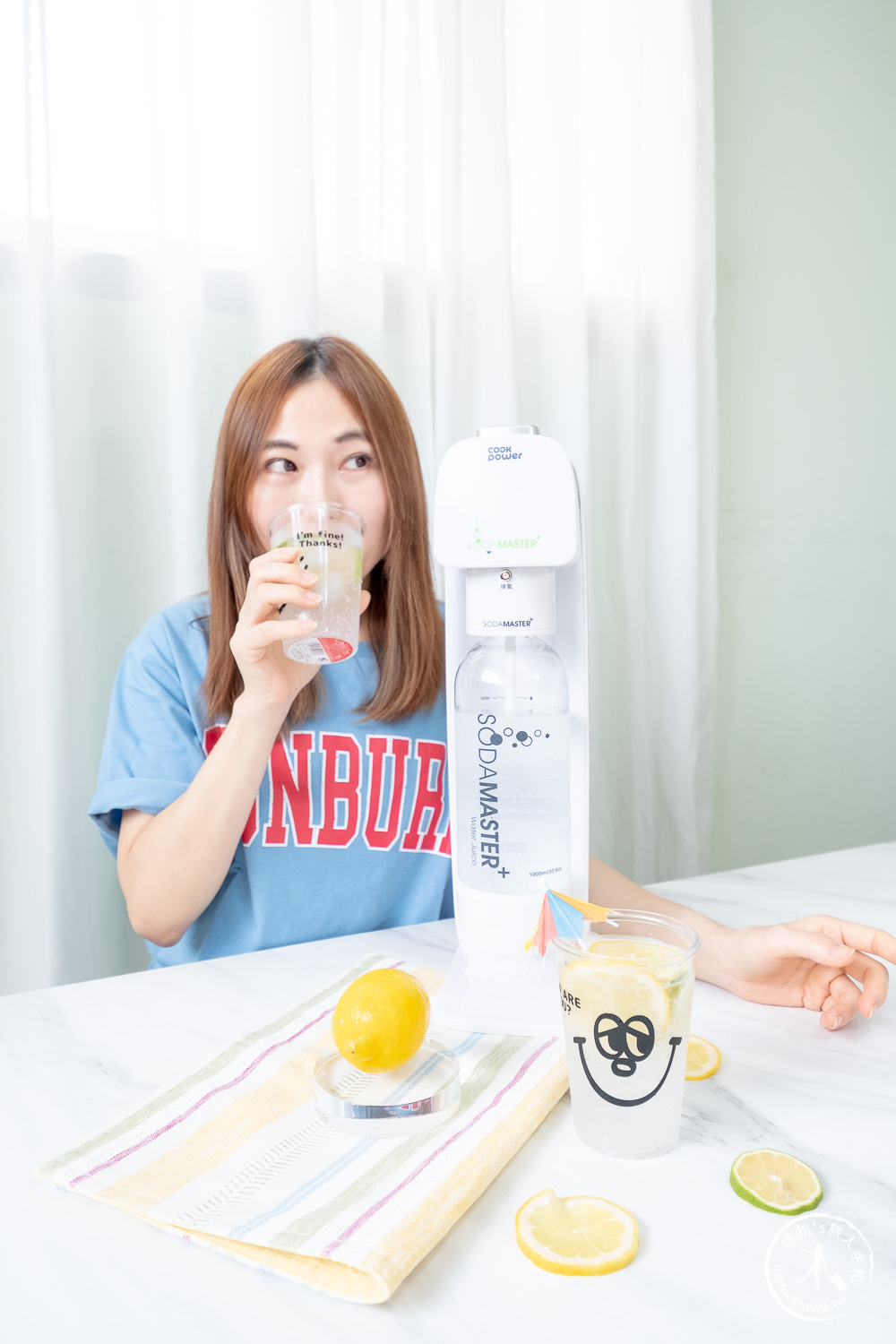 鍋寶氣泡水機團購|可直接打果汁.酒.茶.運動飲料|萬用的氣泡水機SODAMASTER+ 好評開箱!!