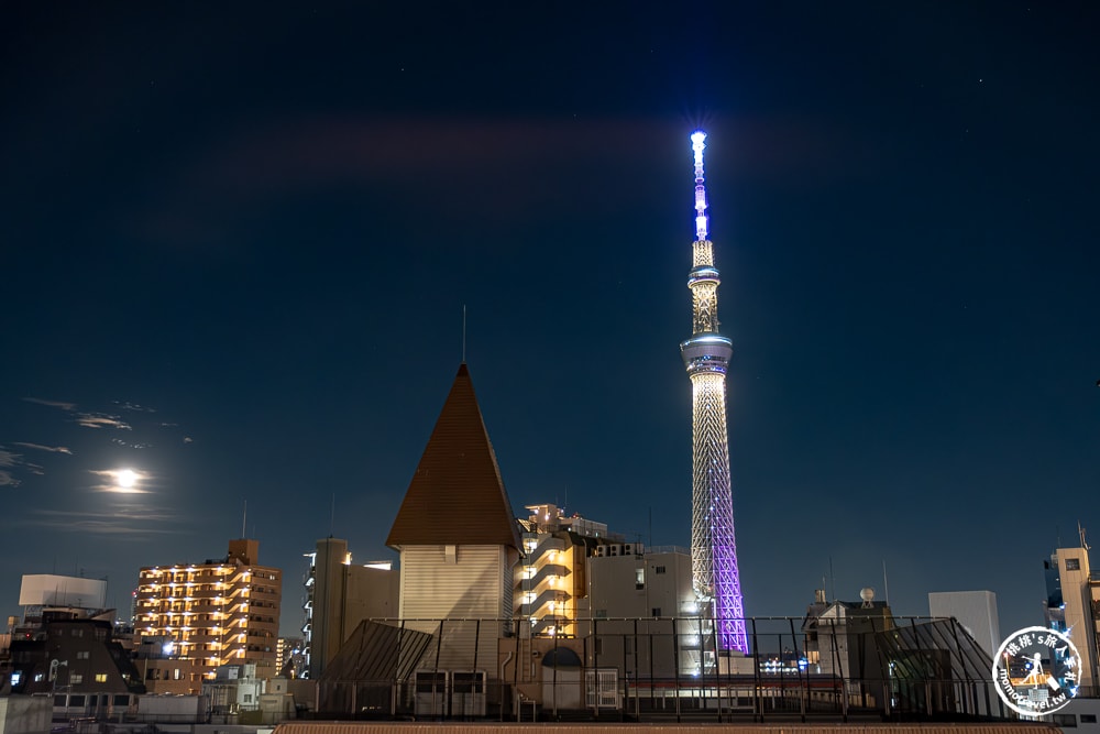 東京淺草住宿|OMO3淺草by星野集團-房內就能看到晴空塔-頂樓觀景台賞淺草寺東京夜景(房型價格.入住心得)