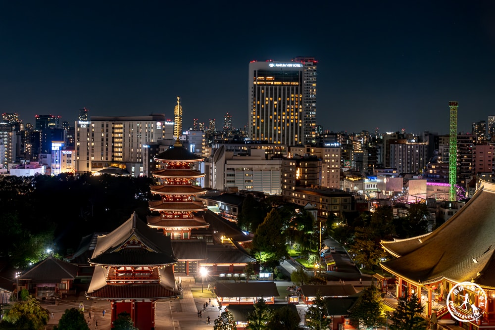 東京淺草住宿|OMO3淺草by星野集團-房內就能看到晴空塔-頂樓觀景台賞淺草寺東京夜景(房型價格.入住心得)