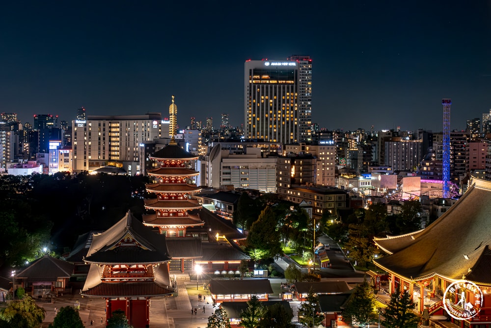 東京淺草住宿|OMO3淺草by星野集團-房內就能看到晴空塔-頂樓觀景台賞淺草寺東京夜景(房型價格.入住心得)