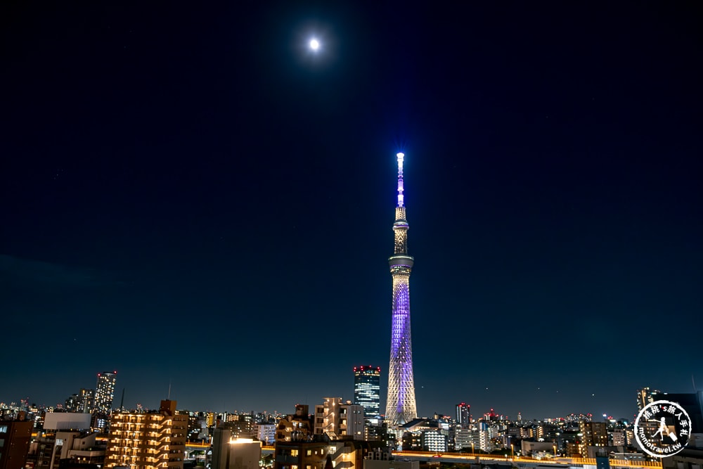 東京淺草住宿|OMO3淺草by星野集團-房內就能看到晴空塔-頂樓觀景台賞淺草寺東京夜景(房型價格.入住心得)