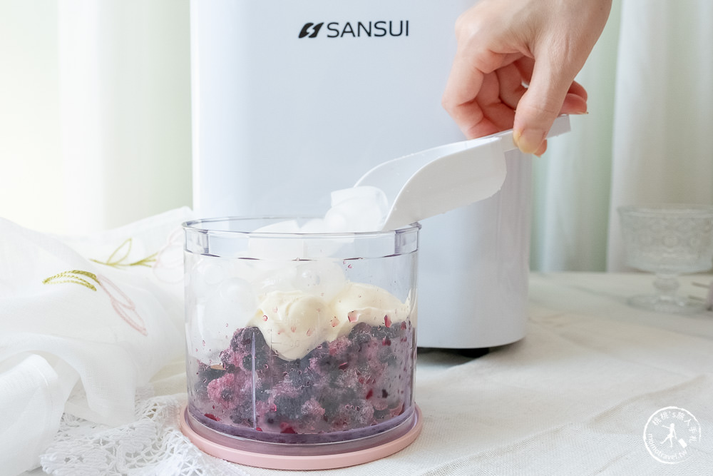 SANSUI 山水 微電腦全自動製冰機 SI-M2|一鍵自動清洗.快速製冰.大小冰塊選擇.家用.露營製冰機