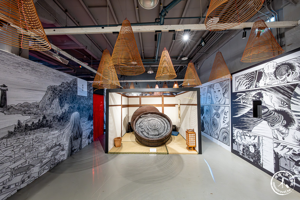 台北展覽|伊藤潤二恐怖體驗展2|富江、雙一現身嚇人！沉浸式鬼屋推薦(展期.門票.周邊商品)